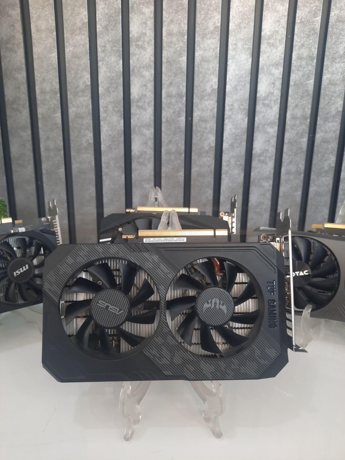 کارت گرافیک ASUS TUF 1660ti 6GB در حد نو|قطعات و لوازم جانبی رایانه|اصفهان, درب کوشک|دیوار