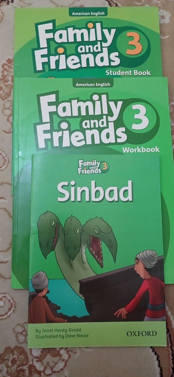 کتاب family and friends 3 نو|کتاب و مجله آموزشی|تهران, خواجه نظام الملک|دیوار