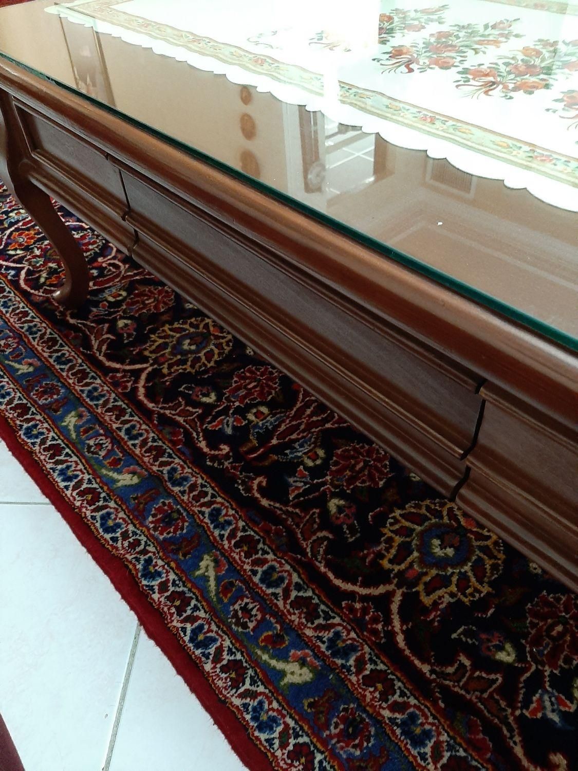 کاناپه ۳نفره و میز جلو مبلی|مبلمان خانگی و میز عسلی|فردیس, |دیوار