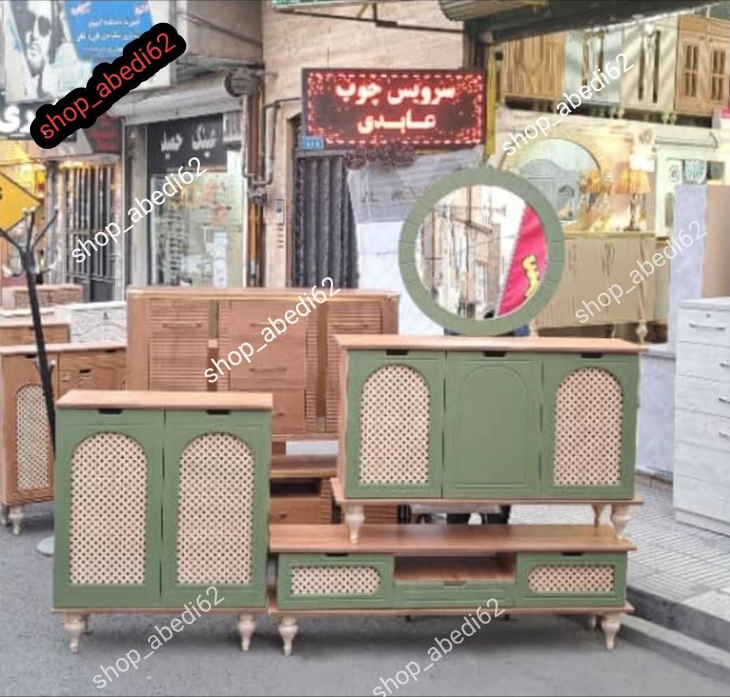 کنسول میز تی وی مدل حصیری|میز تلویزیون|قرچک, محمد آباد|دیوار