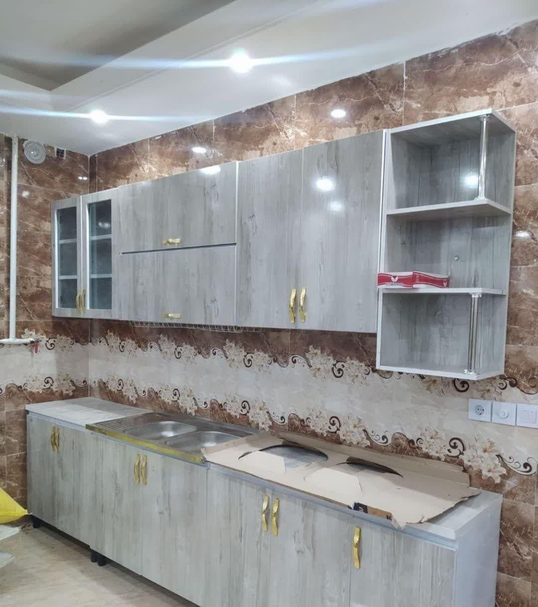 کابینت ،آماده ابعاد استاندارد .کد (22349)|مصالح و تجهیزات ساختمان|بندر انزلی, چهارفریضه|دیوار