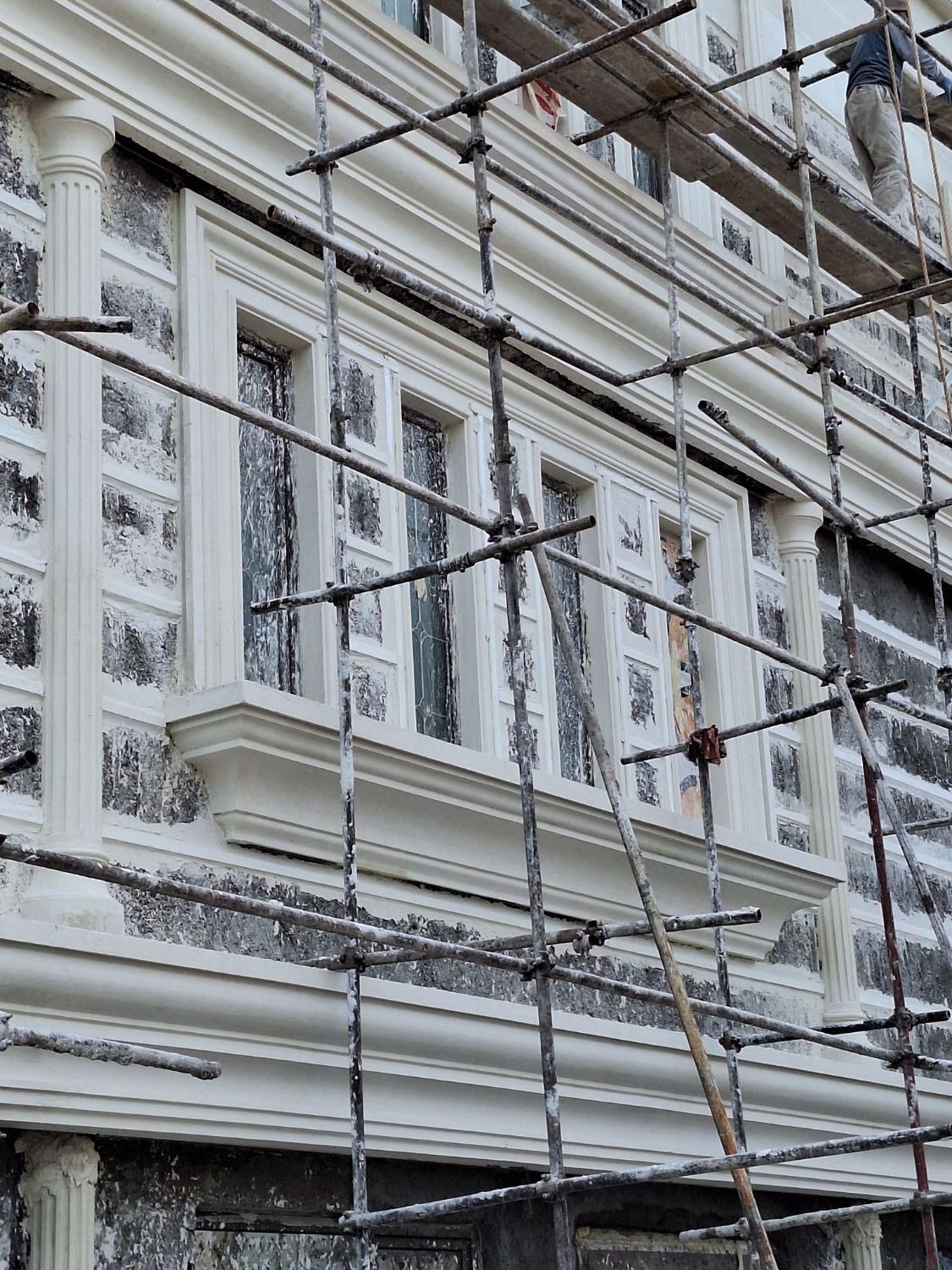 اجرای نمارومی سیمانکاری،سیمانبری،سر درب سرستون|خدمات پیشه و مهارت|زنجان, |دیوار