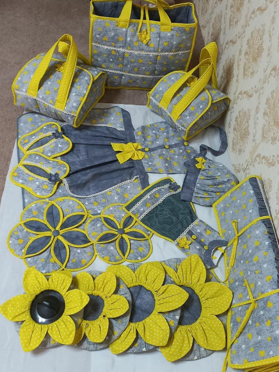 دوخت سرویس اشپزخانه وکاورلوازم برقی|سفره، حوله، دستمال آشپزخانه|بروجرد, |دیوار