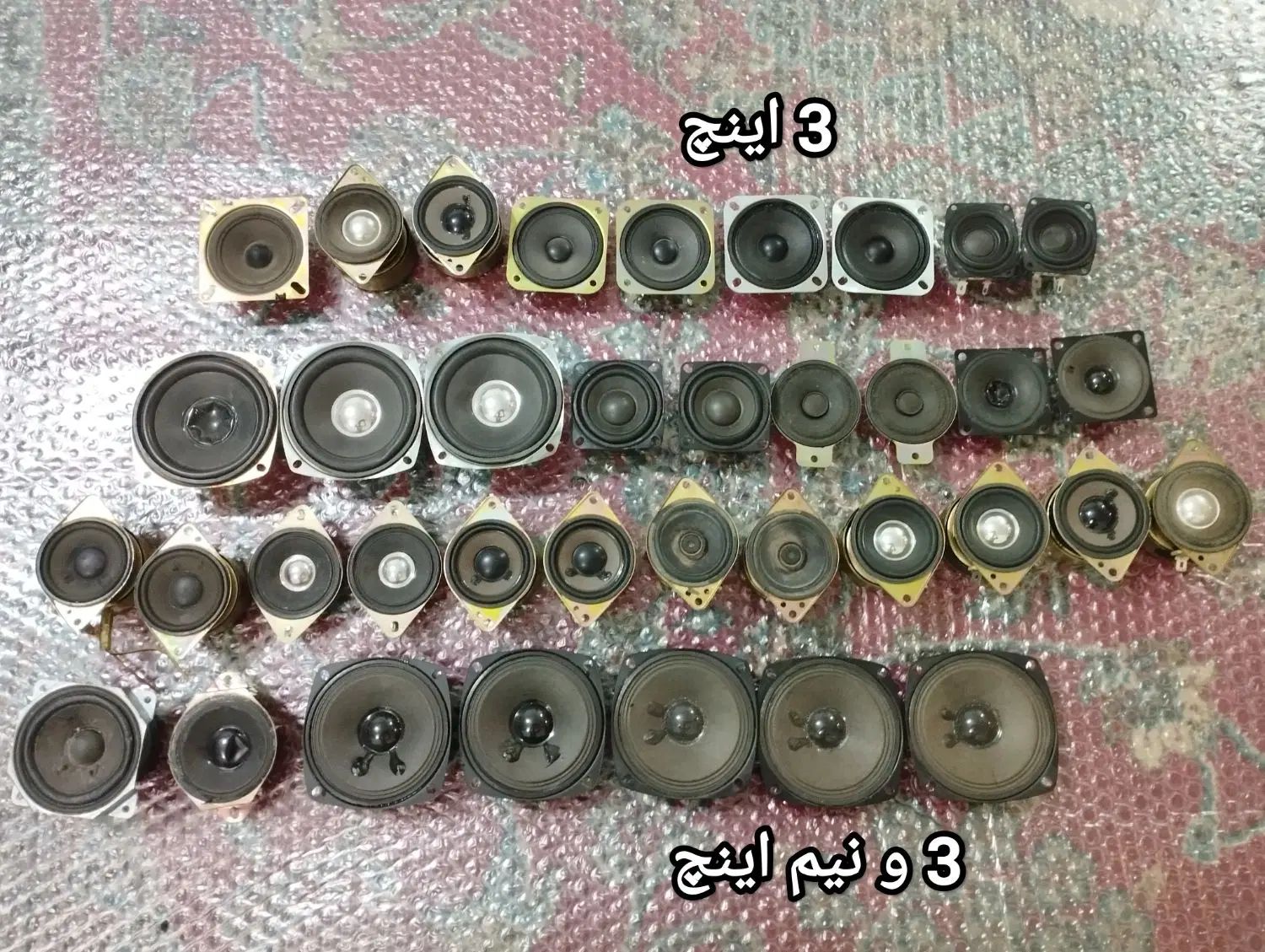 تعدادی باند تیوتر میدبیس ساب بلندگو سینما خانواده|سیستم صوتی خانگی|مشهد, طبرسی شمالی|دیوار