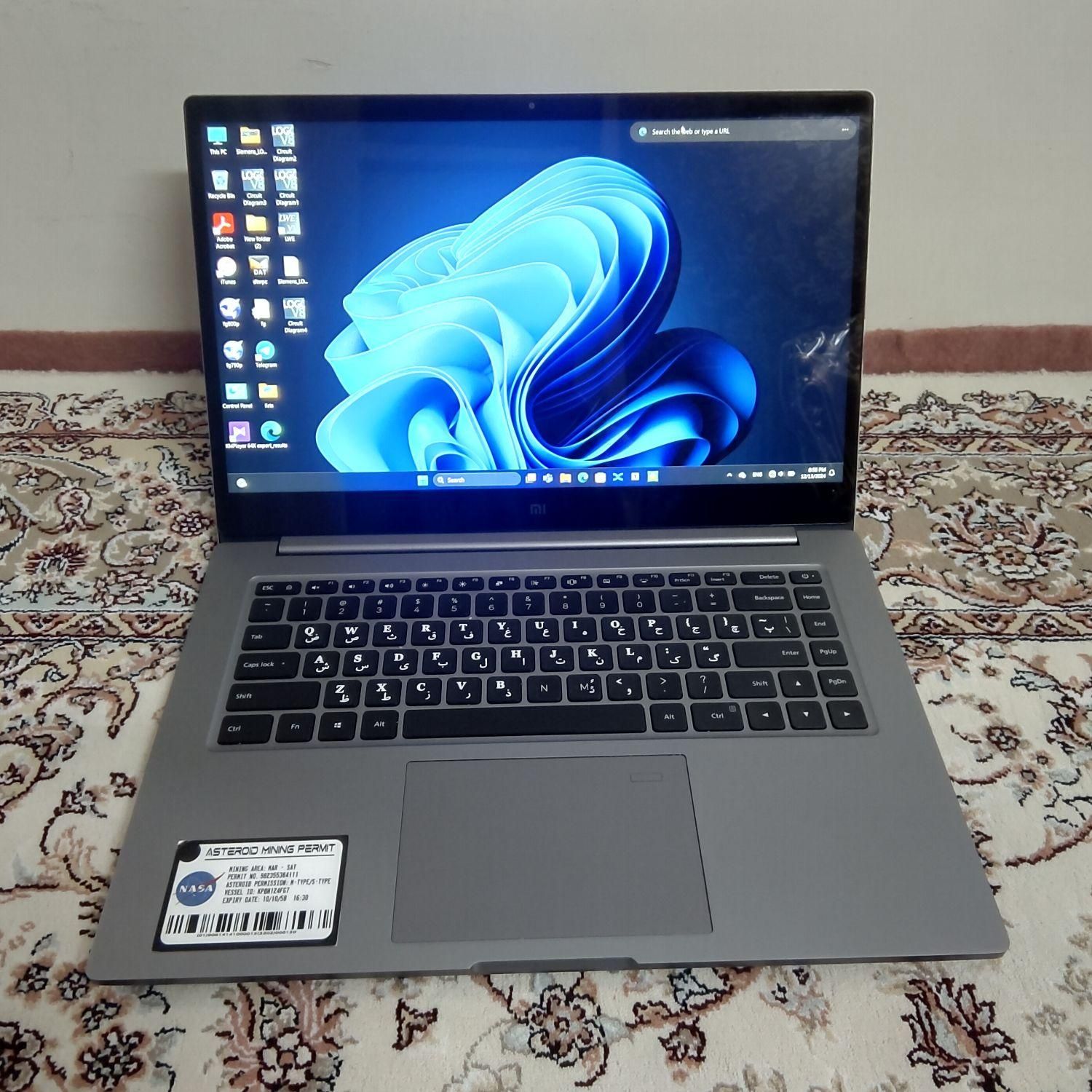 لبتاب شیائومی mi notebook pro|رایانه همراه|تهران, ازگل|دیوار