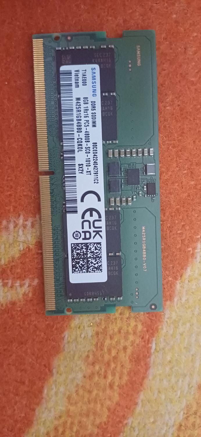 رم ۸ گیگ ddr 5|قطعات و لوازم جانبی رایانه|فردیس, |دیوار