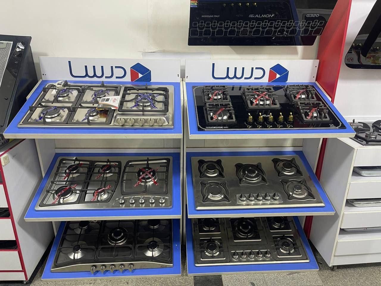 گاز رومیزی استیل، شیشه، سینک گرانیتی ، استیل ، هود|اجاق گاز و لوازم برقی پختوپز|میاندوآب, |دیوار