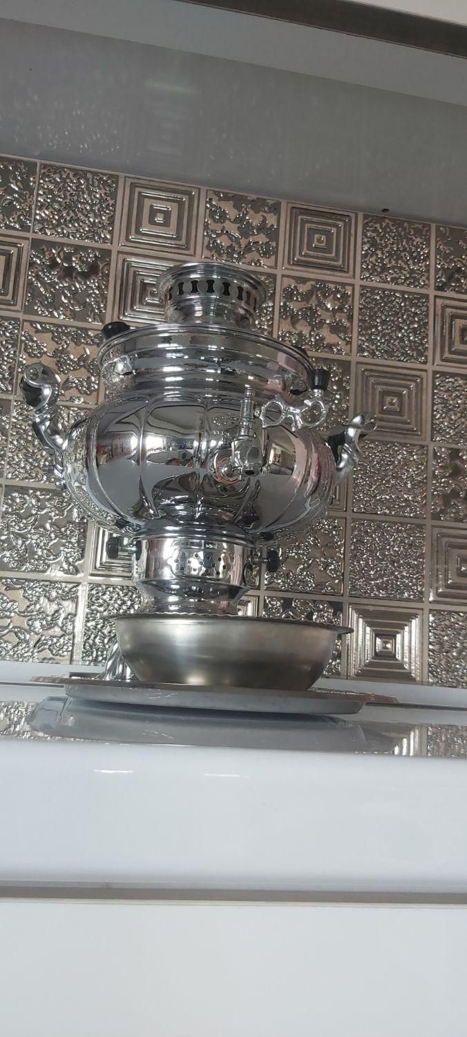 سماورگازی نو نو حتی یکبارم استفاده نشده|سماور، چای‌ساز، قهوه‌ساز|آمل, |دیوار