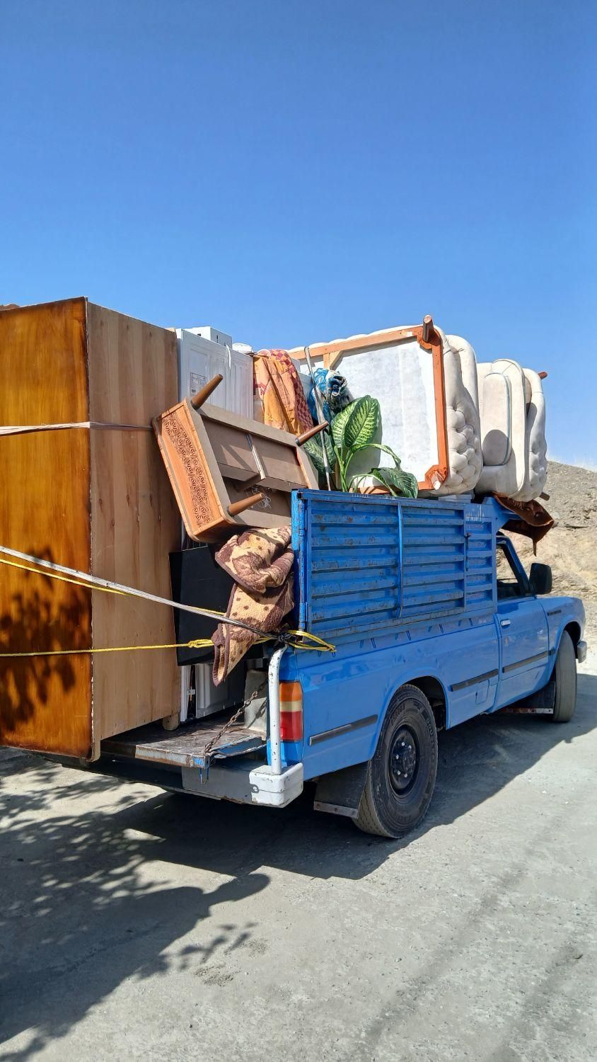 وانت تلفنی نیسان بار حمل اثاثیه منزل کارگر خالی|خدمات حمل و نقل|سنندج, |دیوار