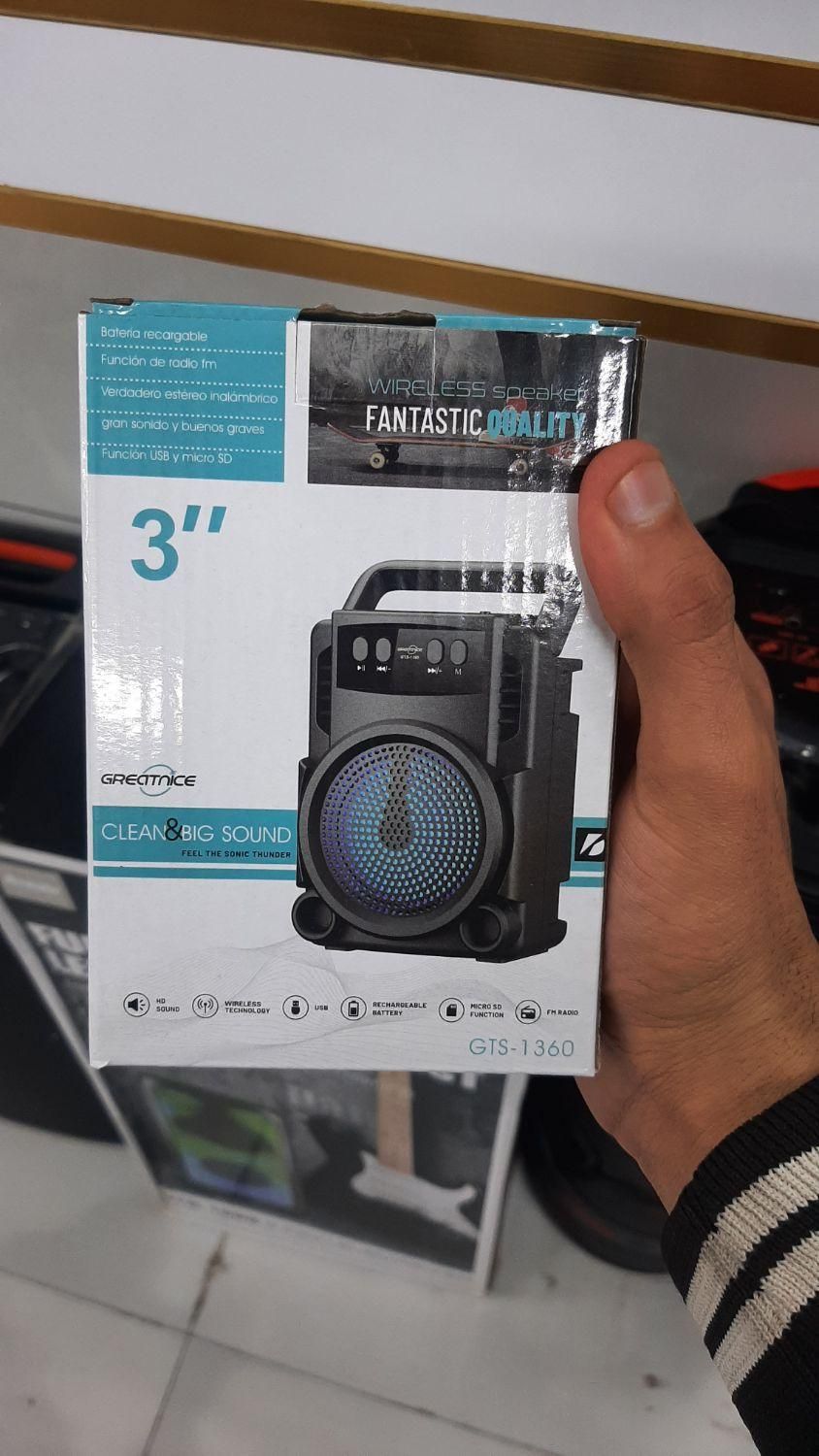 فروش اسپیکر gts1360 به صورت عمده|پخشکننده همراه|بندر گناوه, |دیوار