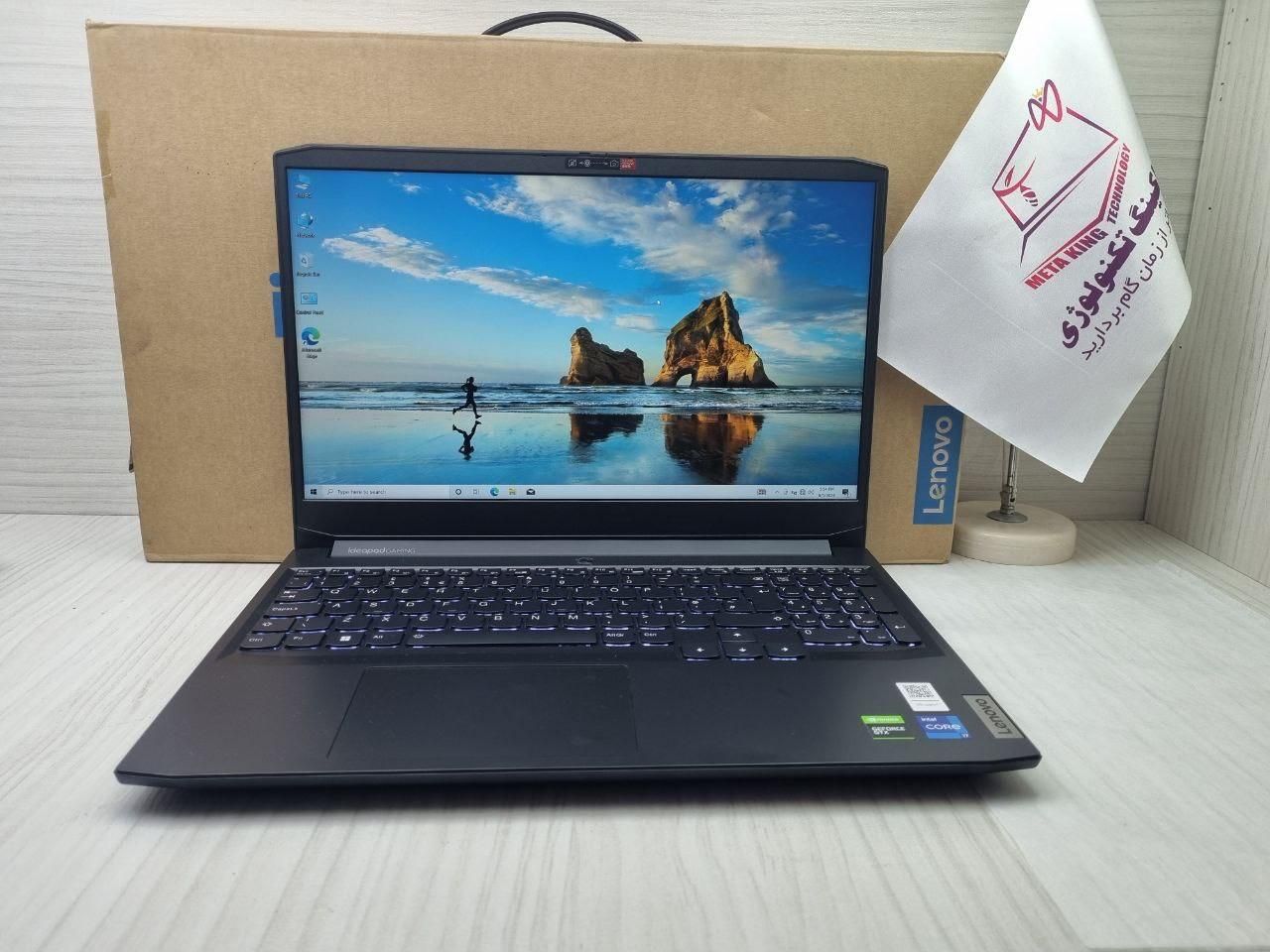 گیمینگ Lenovo ideapad i5 نسل۱۱H رم۱۶ گرافیکRTX ۴|رایانه همراه|تهران, باغ فیض|دیوار