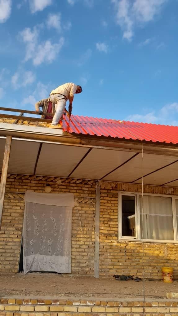 اجرای شیروانی آردوازنصب خرپاآذران پلاس و سوله|خدمات پیشه و مهارت|ابهر, |دیوار