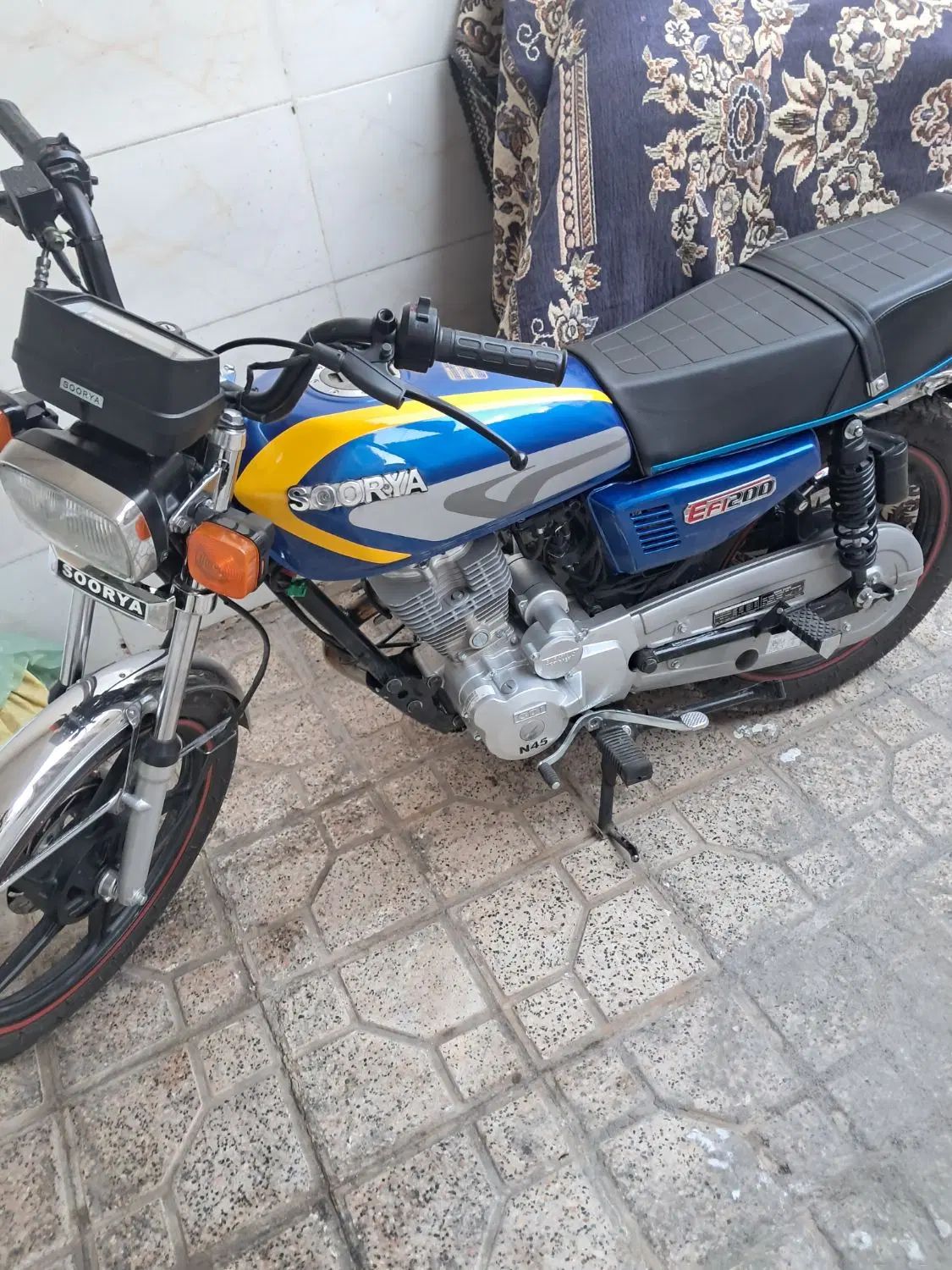 لیفان KPS 200 مدل ۱۴۰۳ آبی کارکرد ۲۰۰۰|موتورسیکلت|مشهد, پورسینا|دیوار