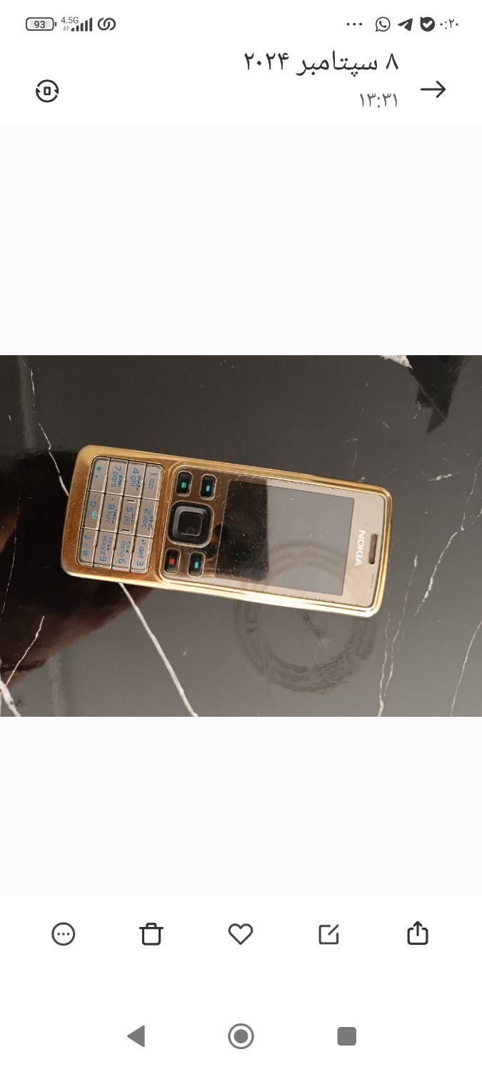 نوکیا 6300 4G با حافظهٔ ۴ گیگابایت|موبایل|تهران, هروی|دیوار