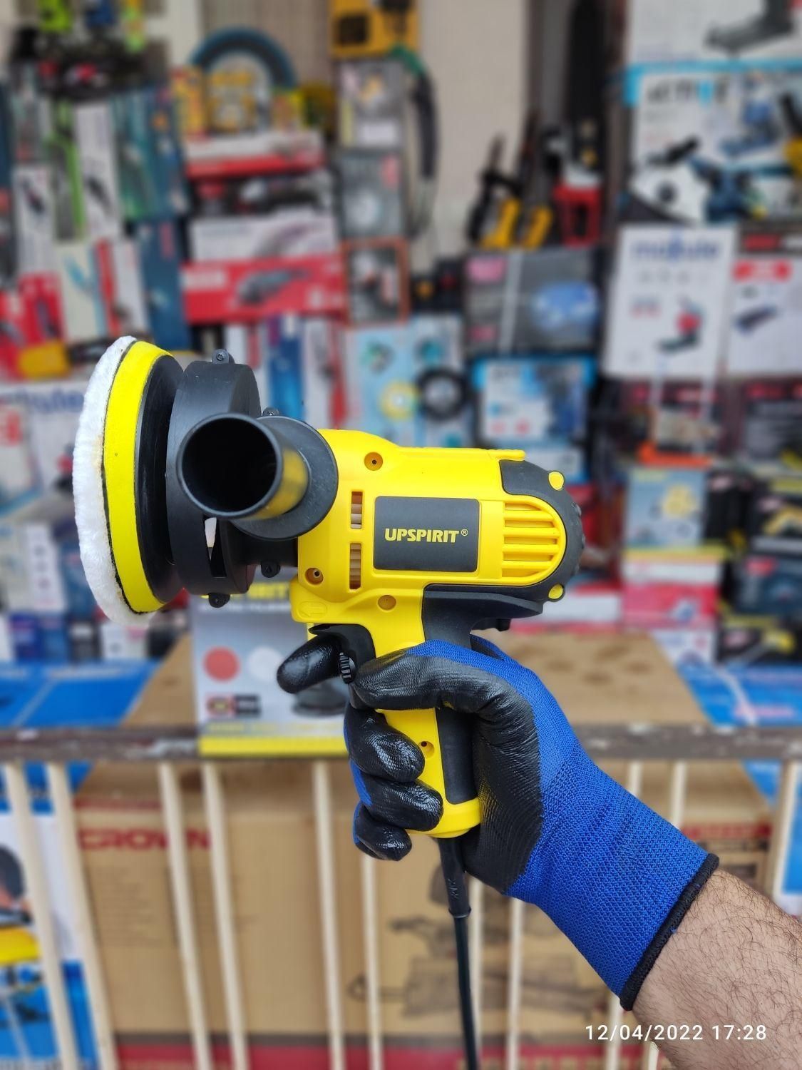 پولیش دریل ی سنباده برقی تفنگی|ماشین‌آلات صنعتی|رشت, فرزانه|دیوار