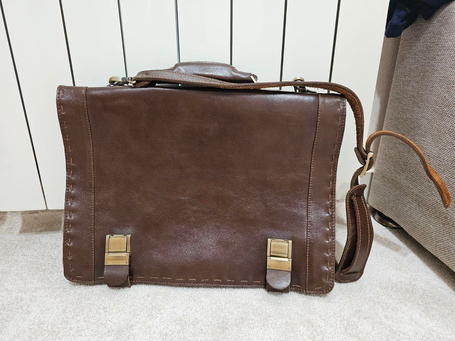 کیف تمام چرم اصل مردانه|کیف، کفش، کمربند|رشت, لاکانی|دیوار