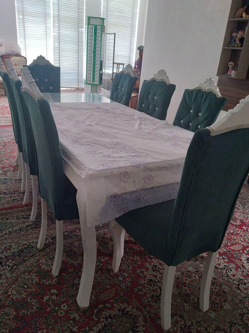 میز ناهارخوری ۸ نفره|میز و صندلی غذاخوری|یزد, |دیوار