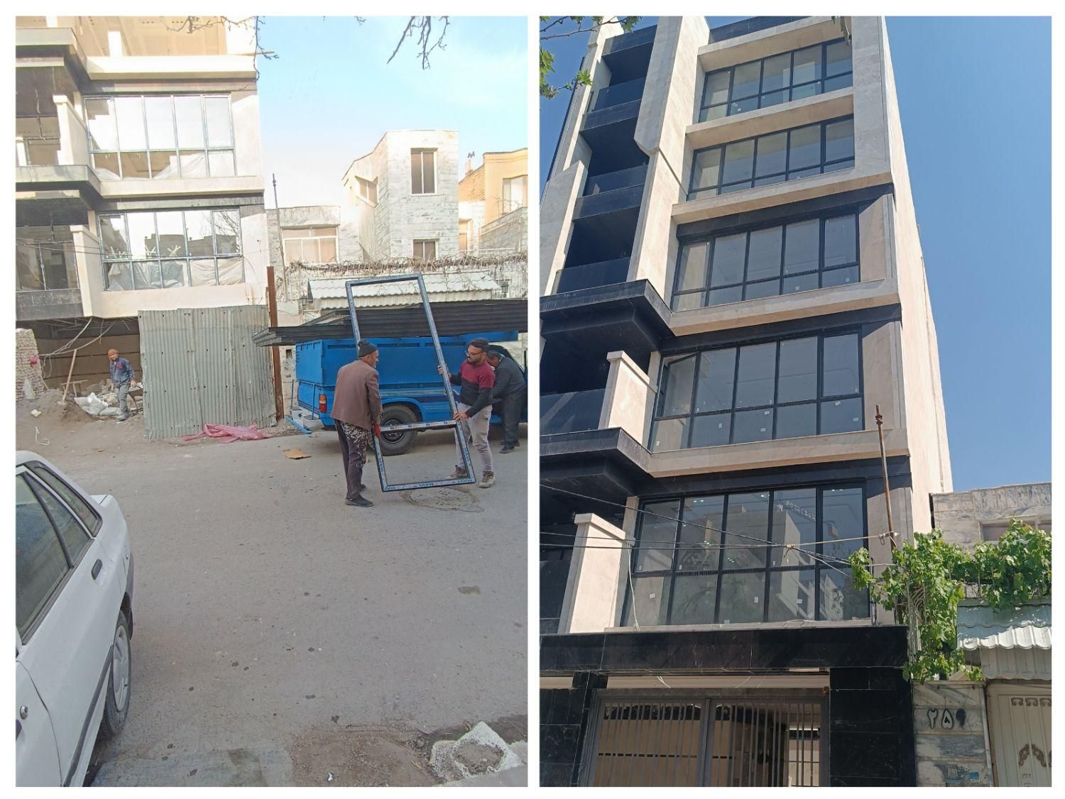 تولید پنجره دوجداره upvc آلومینیوم و توری با ضمانت|مصالح و تجهیزات ساختمان|مشهد, کوه سنگی|دیوار