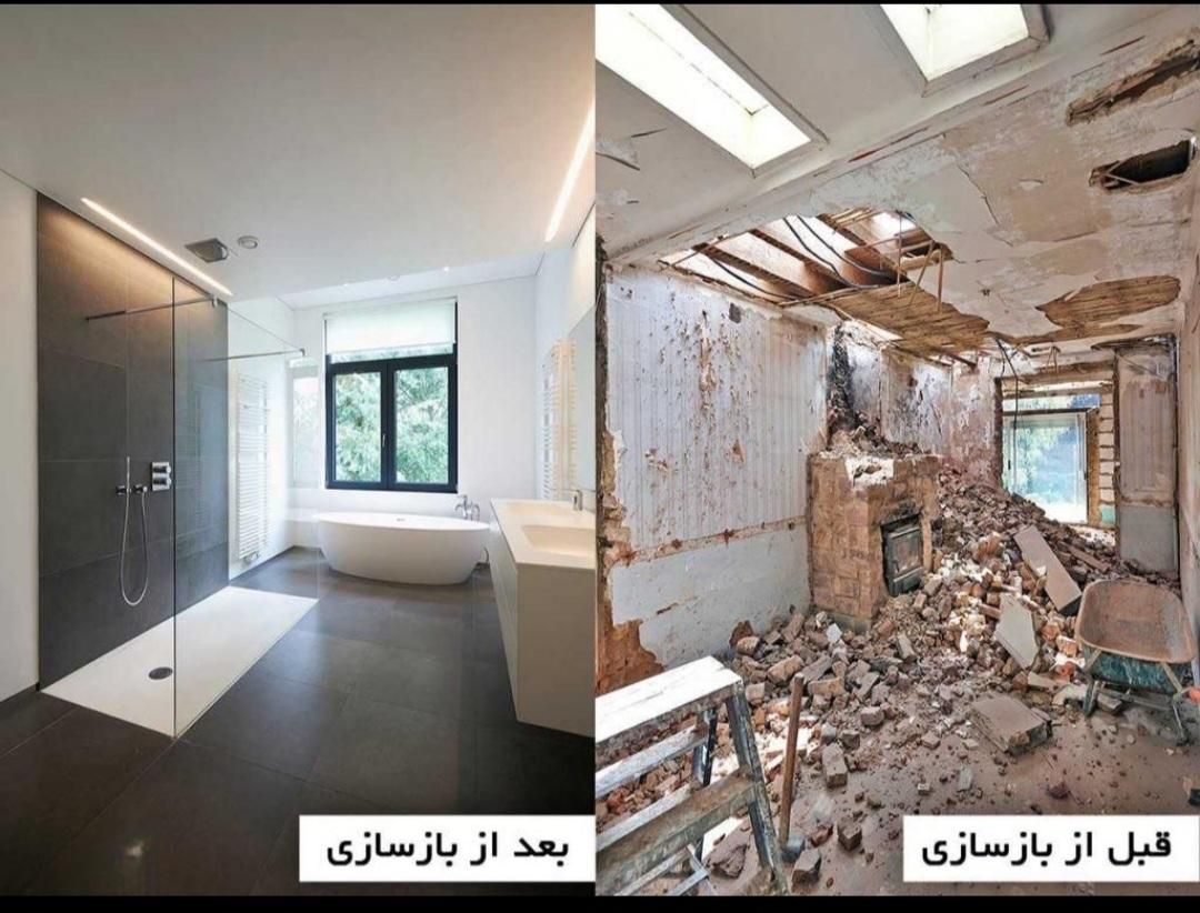 تمامی تعمیرات وبازسازی ساختمان رفع نم ولوله کشی|خدمات پیشه و مهارت|ساوه, |دیوار