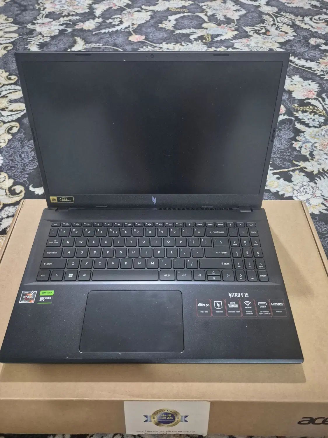 لبتاب acer nitro v 15|رایانه همراه|مشهد, طلاب|دیوار