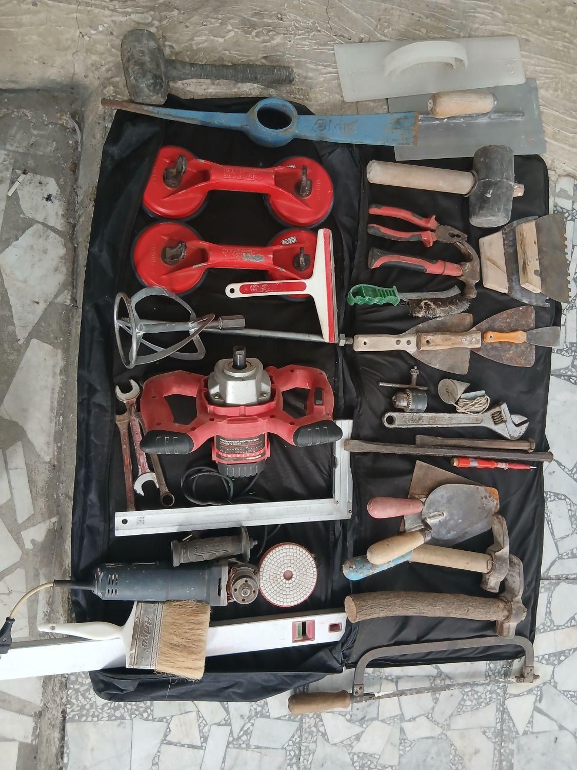 ابزار کار کاشی کاری|ابزارآلات|رشت, گلباغ نماز|دیوار