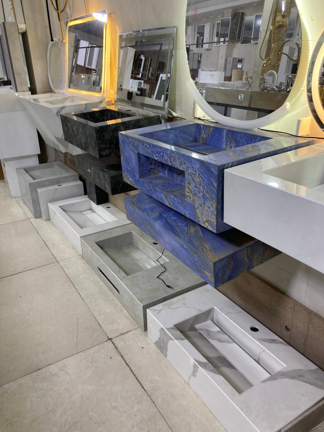 روشویی سرامیکی کابینتی جدید 5 سال ضمانت|لوازم سرویس بهداشتی|کرج, کیانمهر|دیوار