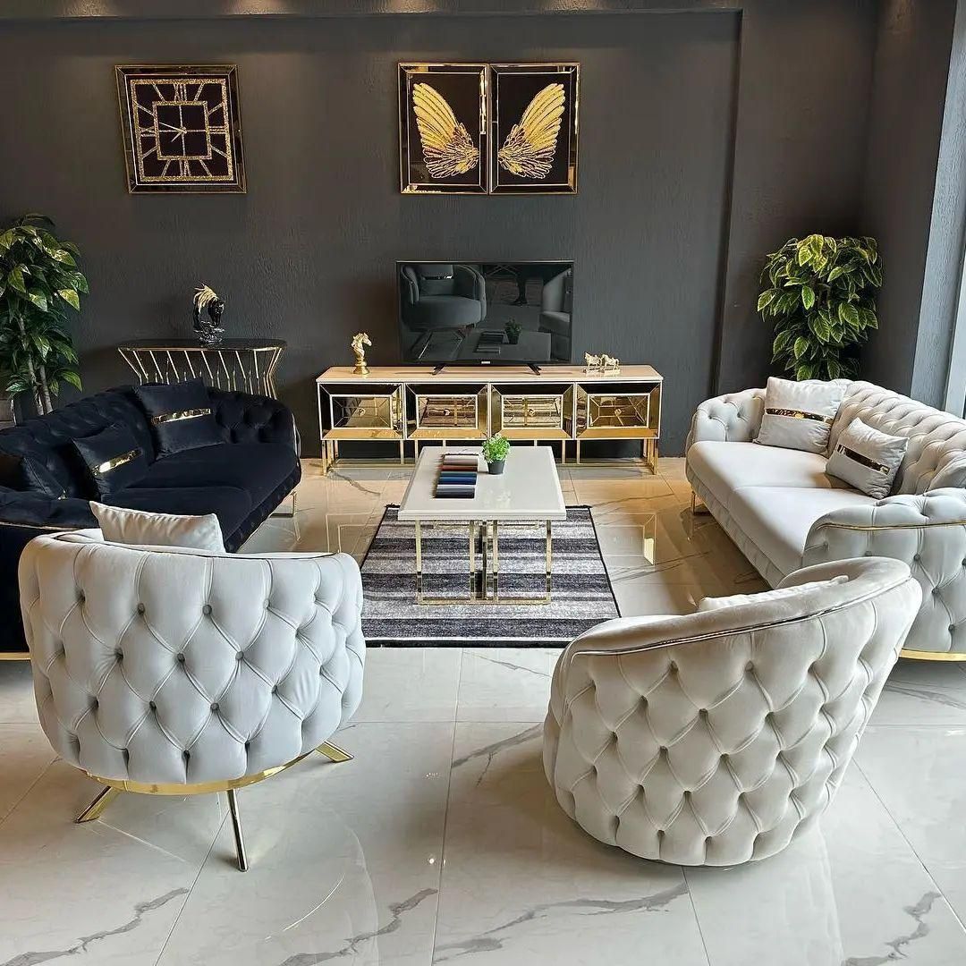 مبل کامل چستر لمسه دست|مبلمان خانگی و میز عسلی|سنندج, |دیوار