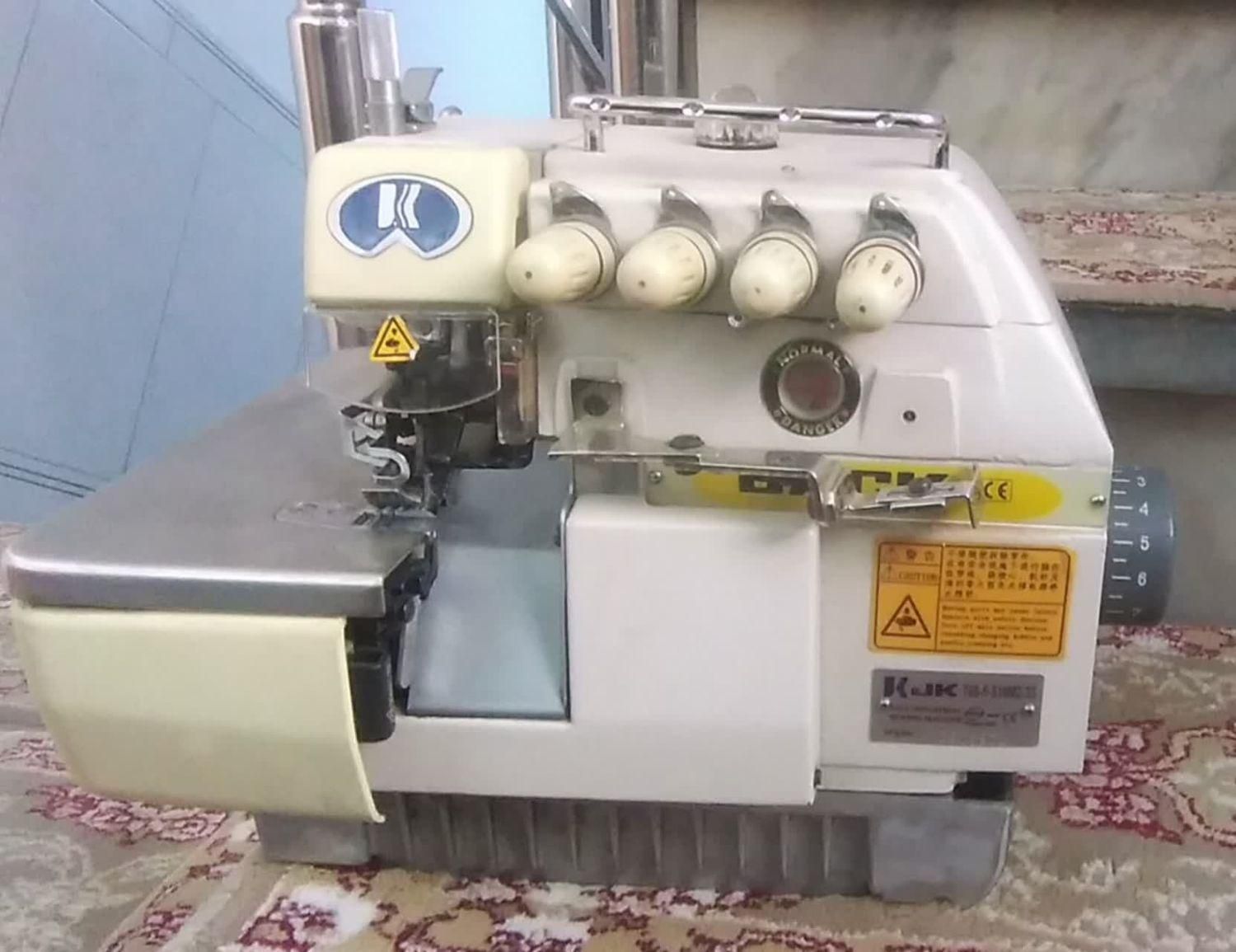 چرخ سردوز زیگزال ۵ نخ جک مدل ۷۶۶|چرخ خیاطی و ریسندگی|کرمانشاه, |دیوار