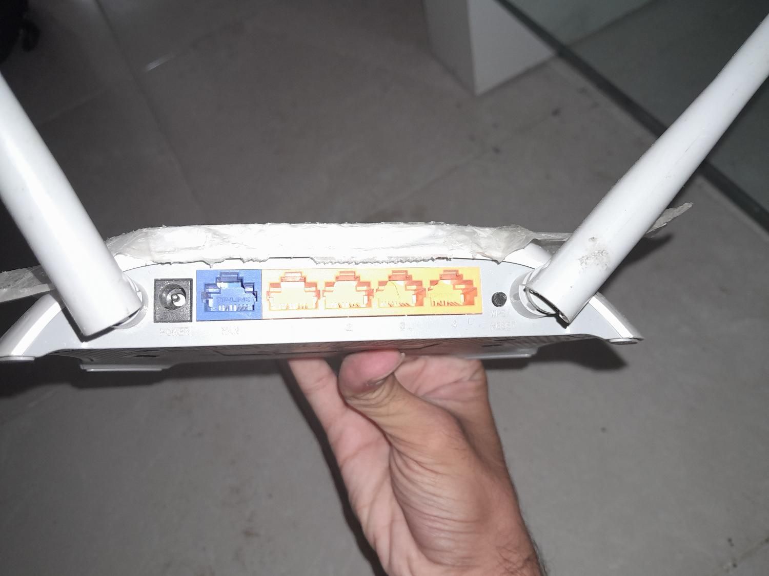 اکسس پوینت tplink (TL-WR840N)|مودم و تجهیزات شبکه|بومهن, |دیوار