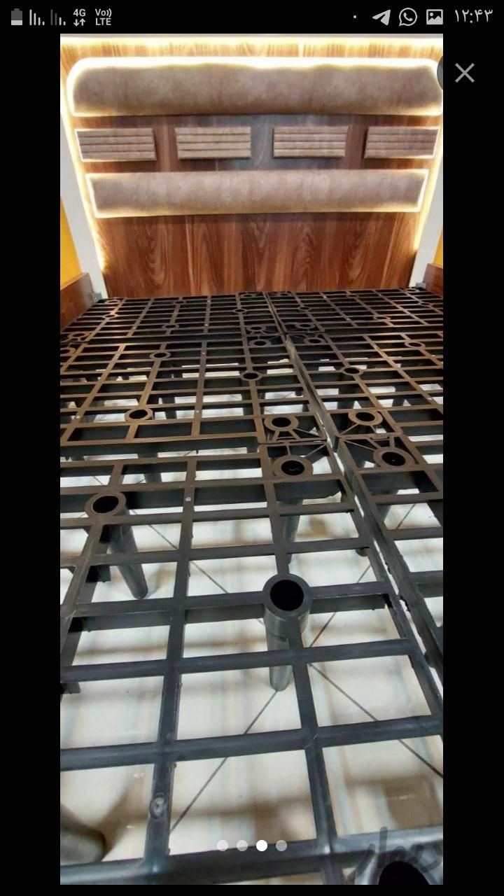 کفی کفی کفی تخت خواب ۱نفره و۲نفره تخت|تخت و سرویس خواب|کرج, حصارک بالا|دیوار