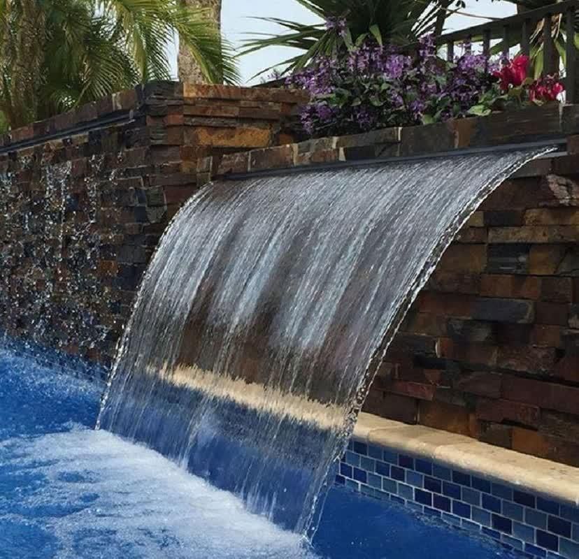 نازل پرده آب استیل 304 براق/آبنما دیواری|مصالح و تجهیزات ساختمان|تهران, شهرک طالقانی|دیوار