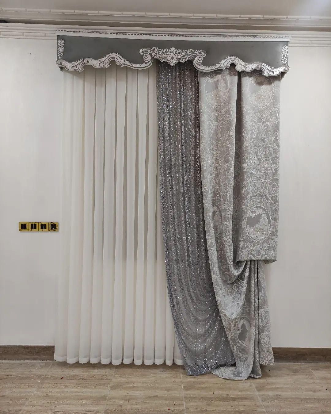 پرده سلطنتی شیک|پرده، رانر، رومیزی|زنجان, |دیوار