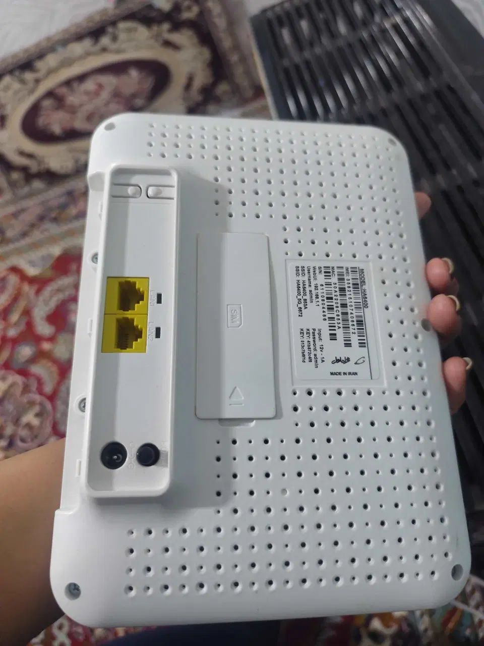 مودم‌همراه اول دوکانال5/4g‌پشتیبانی ازکل‌سیمکارتها|مودم و تجهیزات شبکه|کرج, گلشهر|دیوار