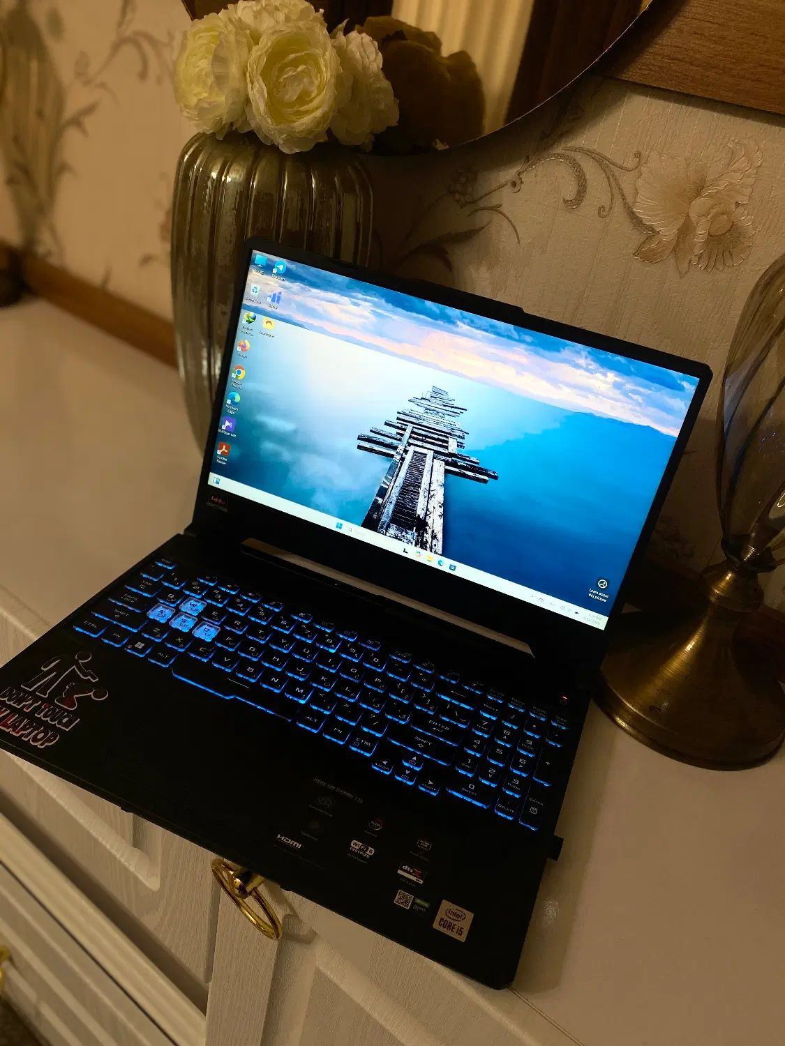 لپ‌تاپ Asus TUF Gaming f15گیمینگ و کارهای سنگین|رایانه همراه|کرج, گوهردشت|دیوار