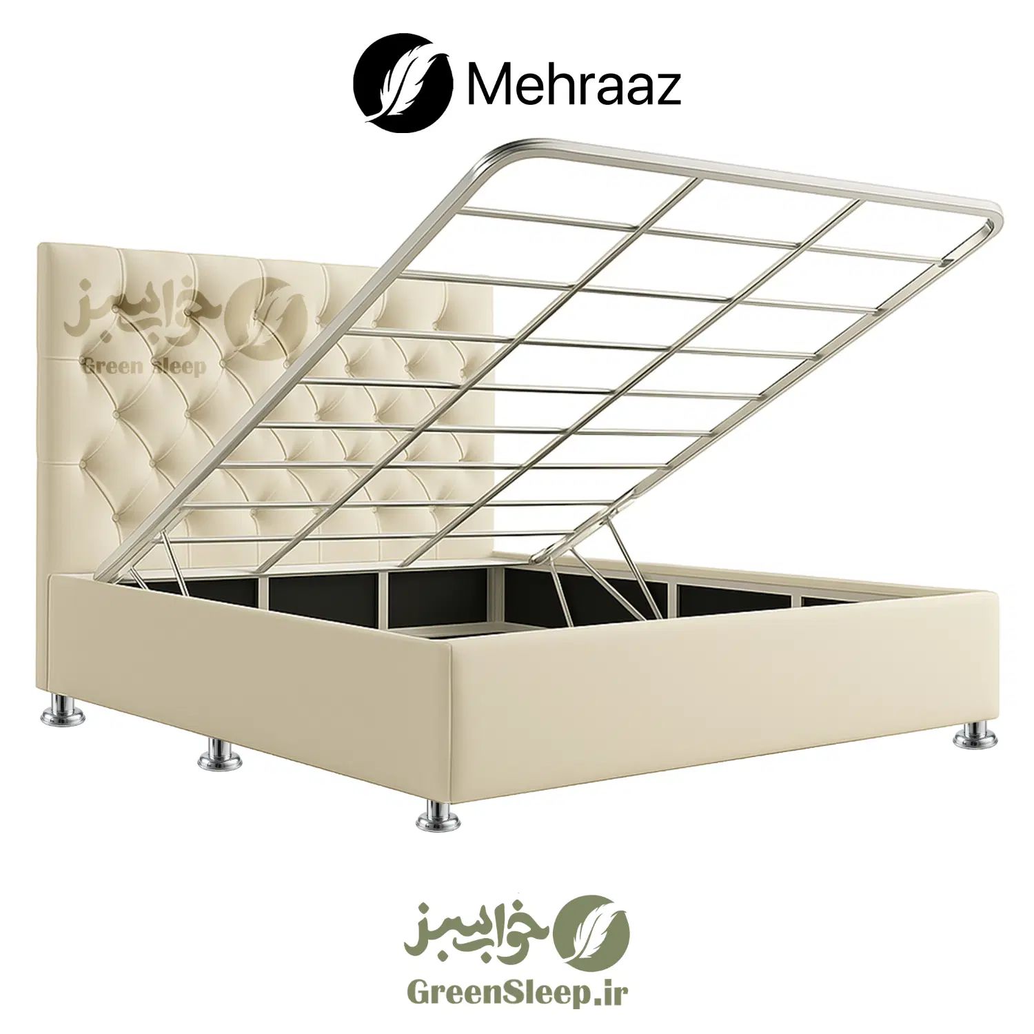 باکس هتلی جکدار مدل مهراز سایز 160 دو نفره + تاج|تخت و سرویس خواب|تهران, شهرک چیتگر|دیوار