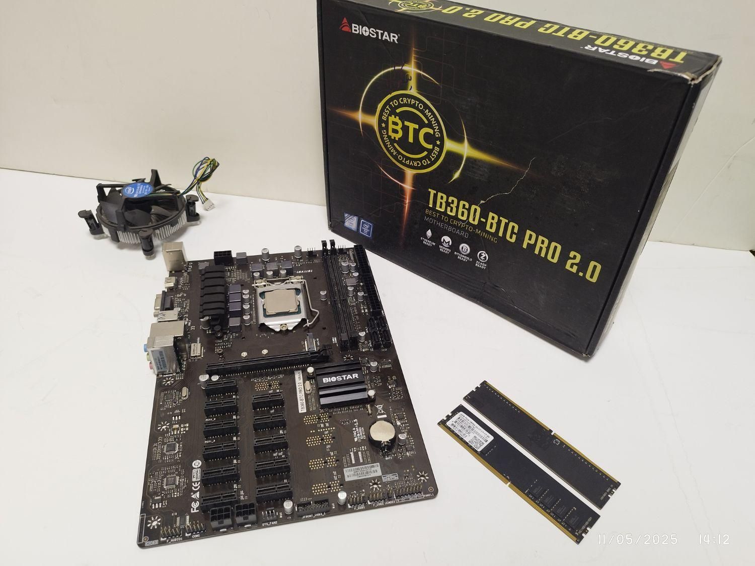 باندل کامل b360 + ram8 + cpu g5400+ fan|قطعات و لوازم جانبی رایانه|تهران, میدان انقلاب|دیوار