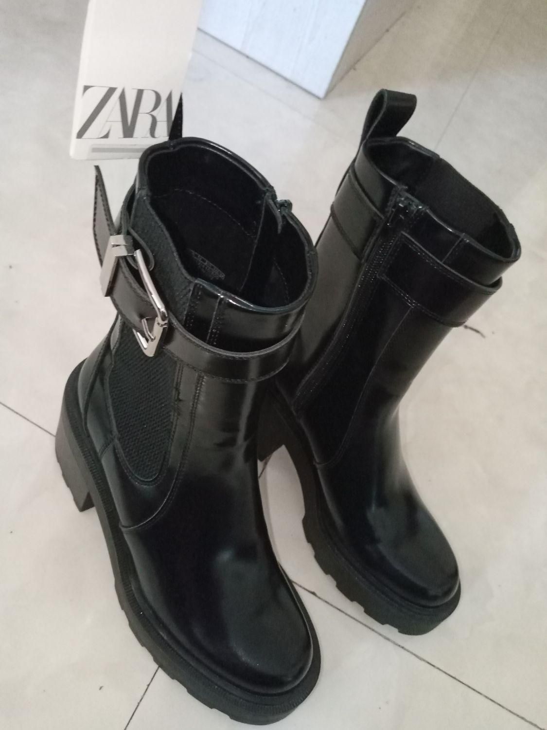 نیم‌بوت ZARA سایز 38|کیف، کفش، کمربند|تهران, سلسبیل|دیوار