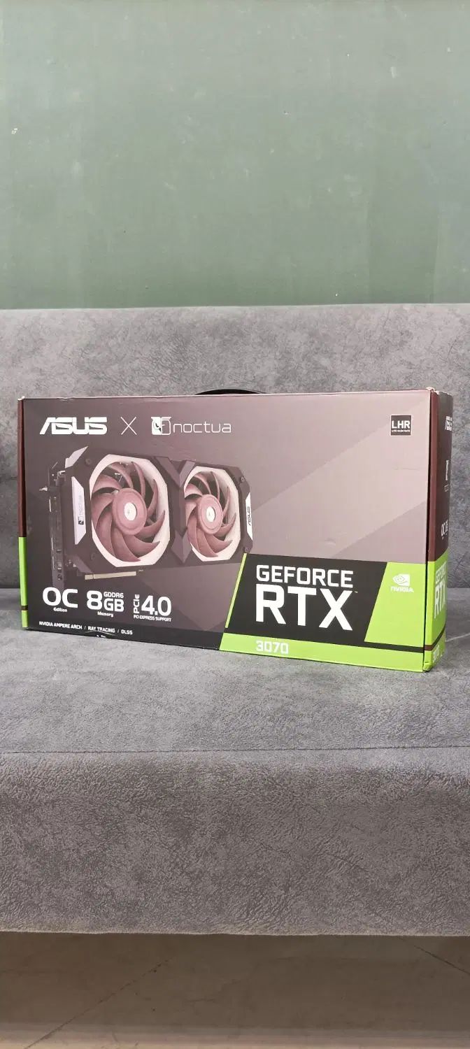 RTX 3070 ASUS NOCTUA کمیاب استثنایی|قطعات و لوازم جانبی رایانه|مشهد, عامل|دیوار