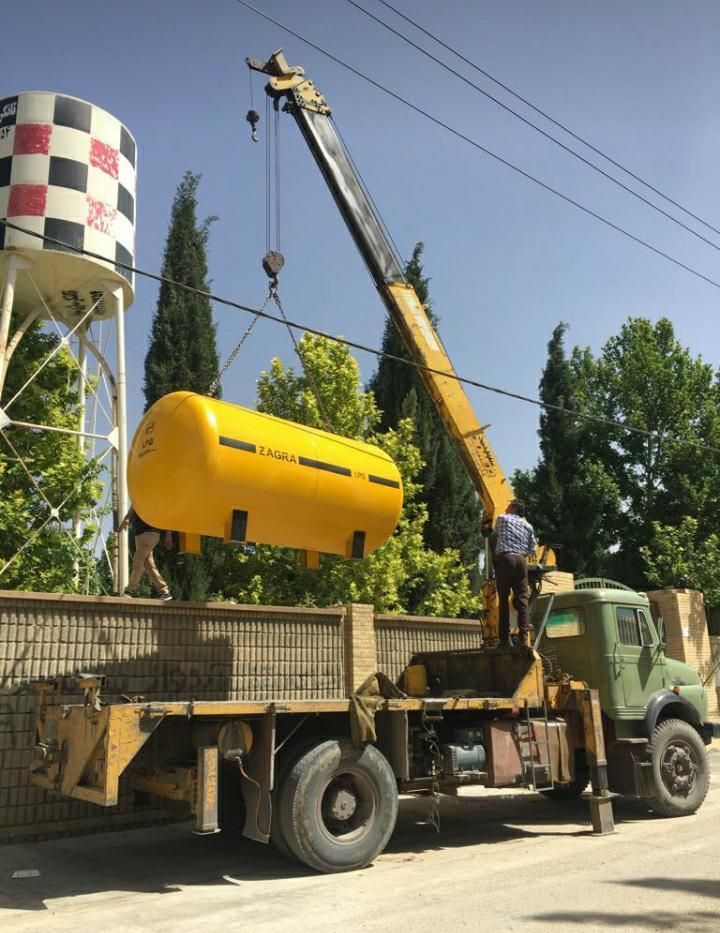 مخزن گازمایع تانکر گاز مایع باغ ویلا|مصالح و تجهیزات ساختمان|مشهد, کشاورز|دیوار