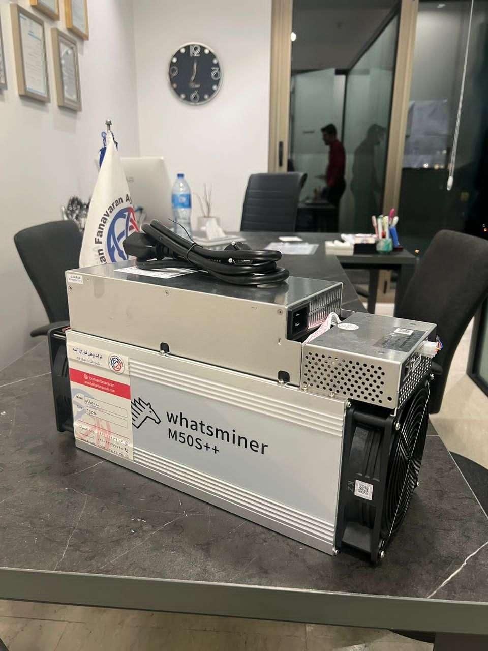 دستگاه ماینر M50S++(158 160 TH) ضمانت و کابل|قطعات و لوازم جانبی رایانه|تهران, پاسداران|دیوار