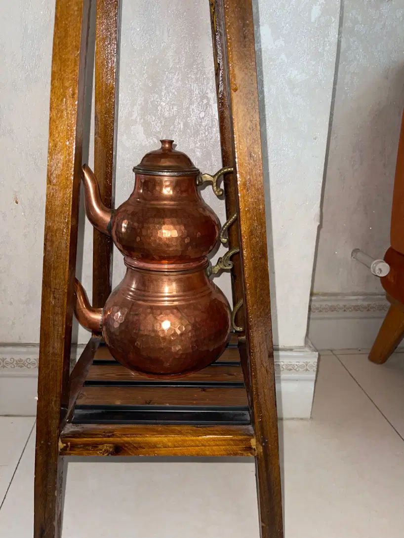 کتری قوری مسی زنجان|قوری، کتری، قهوه‌ساز دستی|تهران, فلاح|دیوار