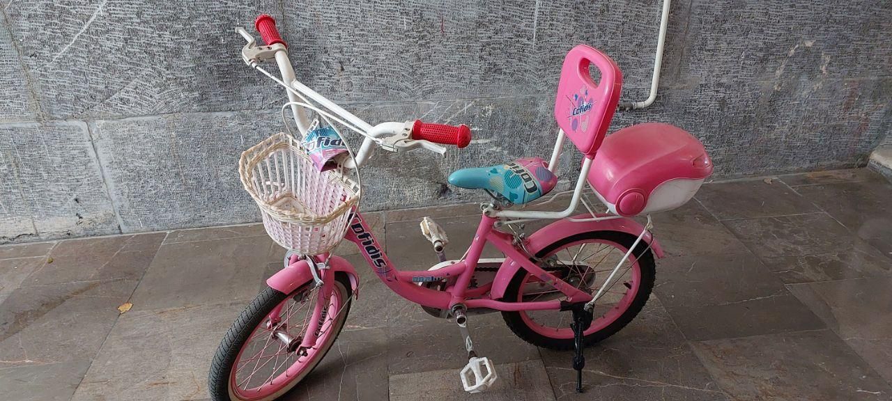 دوچرخه دخترانه سایز 16|دوچرخه، اسکیت، اسکوتر|تهران, تهرانپارس غربی|دیوار