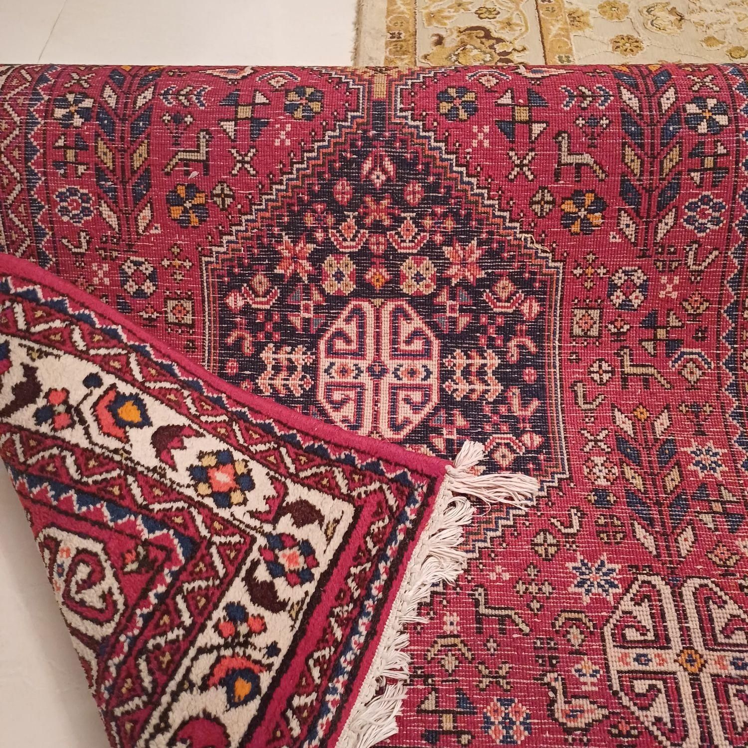 کناره آباده با طرح زیبا|فرش|اصفهان, خانه اصفهان|دیوار