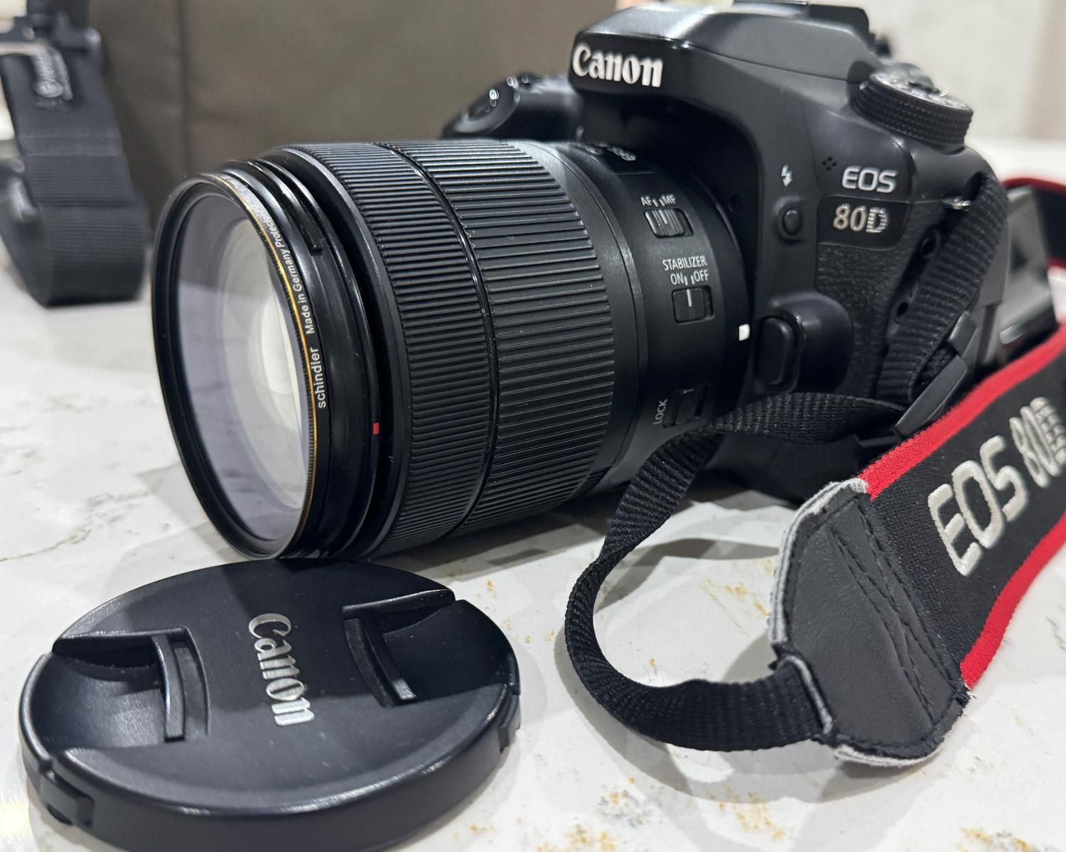 دوربین 80D canon با لنز 18-135mm|دوربین عکاسی و فیلم‌برداری|تهران, شهرک غرب|دیوار