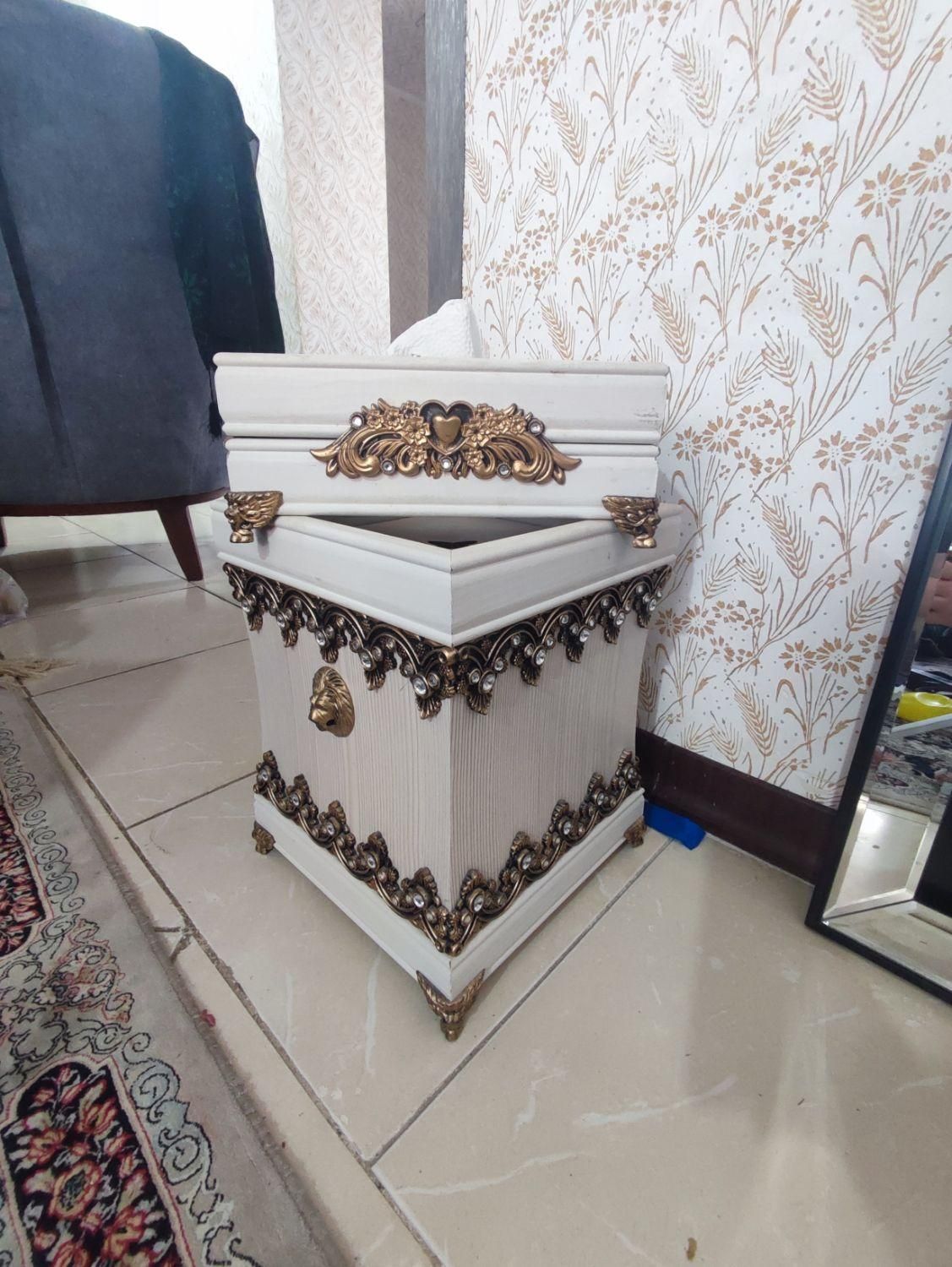 سطل زباله و جادستمال کاغذی|صنایع دستی و سایر لوازم تزئینی|فولادشهر, مسکن مهر فولادشهر|دیوار