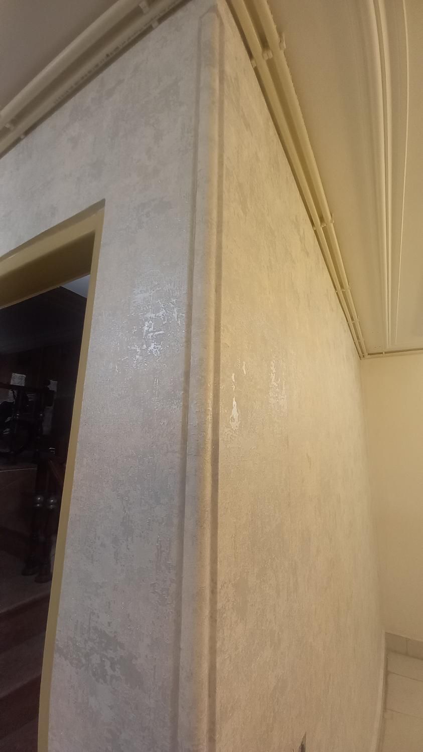 فروش و نصب کاغذی دیواری/ پی وی سی / تایل سقف/قرنیز|خدمات پیشه و مهارت|کاشان, فاز ۲ ناجی آباد|دیوار