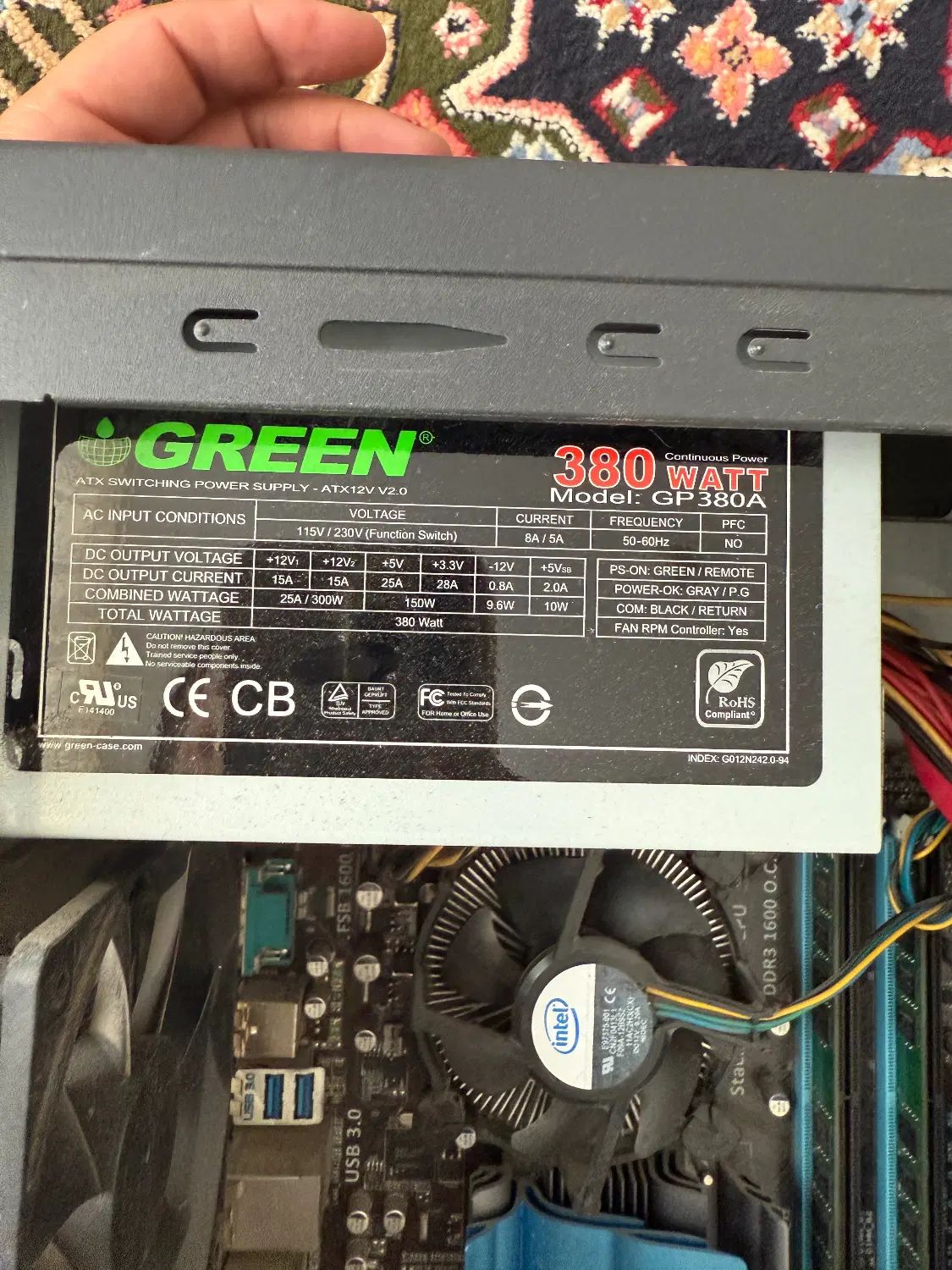 کیس کامپیوتر مادربرد ASUS P5P43|رایانه رومیزی|تهران, گلستان (شهرک راه آهن)|دیوار