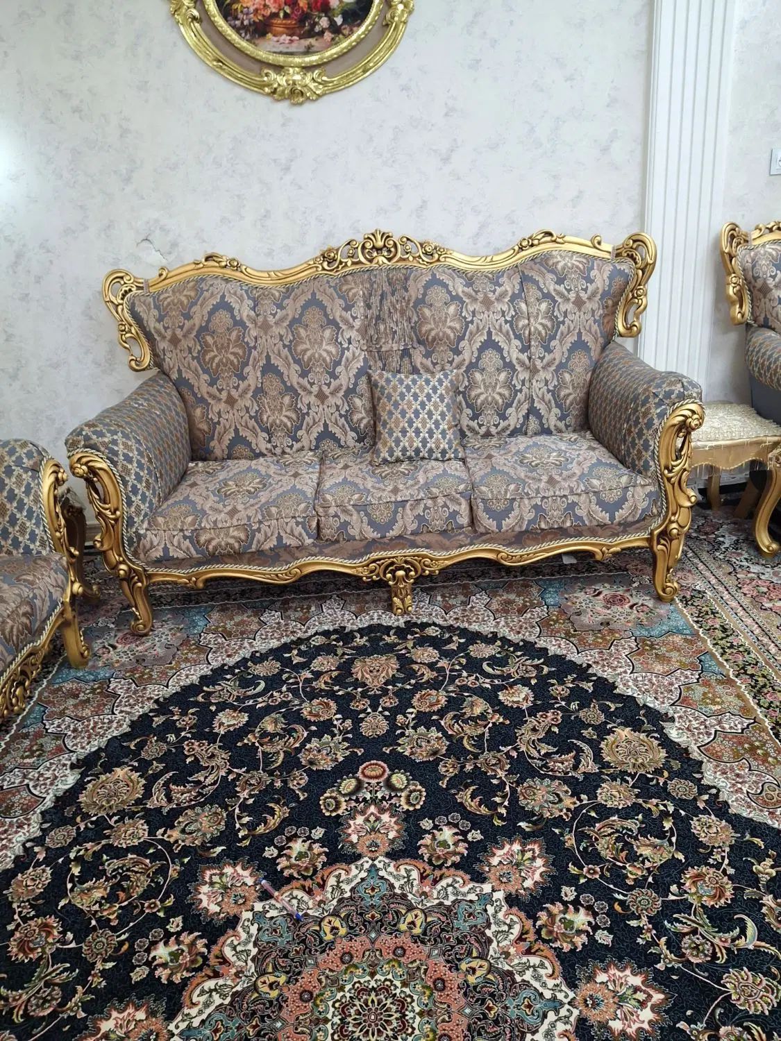 مبل کلاسیک ۷نفره|مبلمان خانگی و میز عسلی|تهران, ابوذر|دیوار