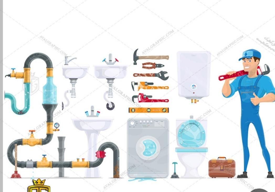 تاسیسات لوله کشی ساختمان تعمیر و نصب پمپ اب ...|خدمات پیشه و مهارت|سیرجان, |دیوار