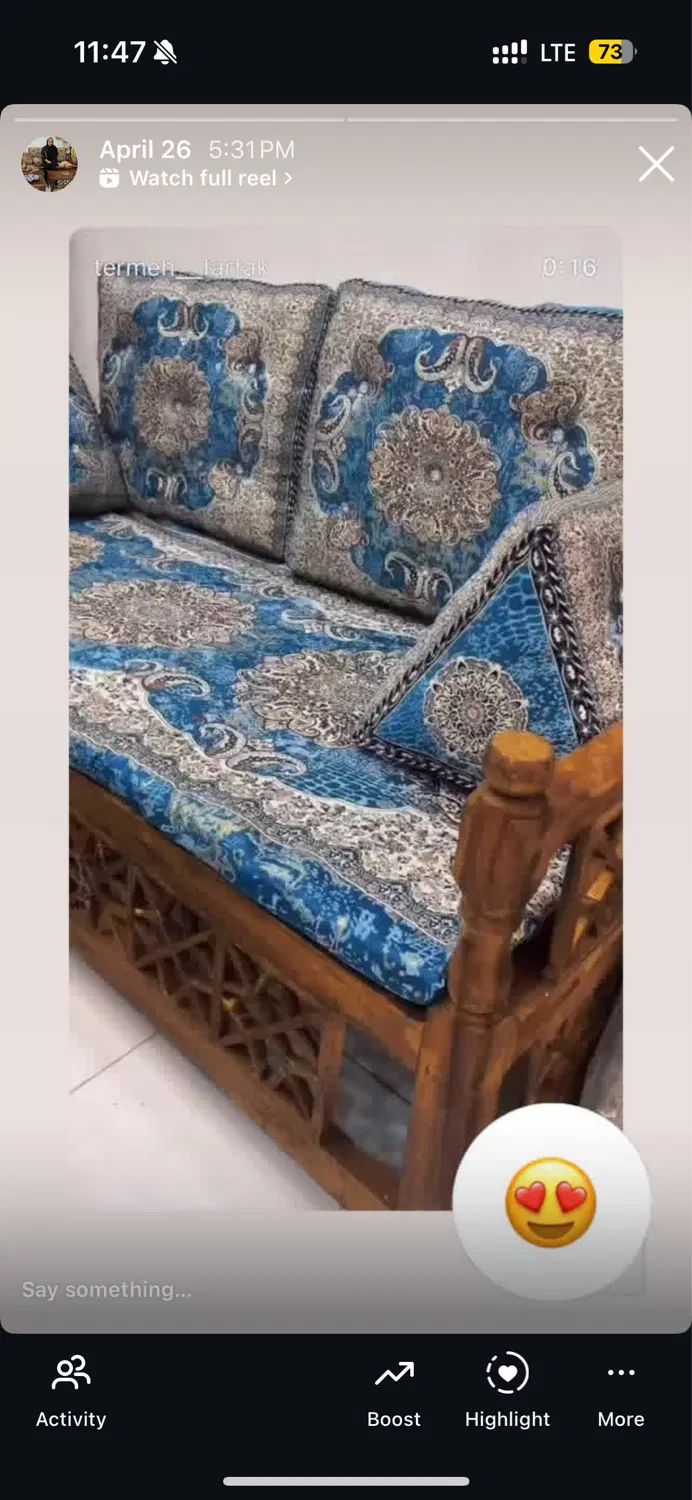 حراج بزرگ‌ سال شاه نشین قدیمی طرح شاهین کد ۵۴۶۸|پشتی|قم, امامزاده ابراهیم|دیوار